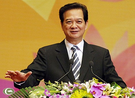 នាយករដ្ឋមន្ត្រីវៀតណាម Nguyen Tan Dung ទៅចូលរួមសន្និសីទវេទិការសេដ្ឋកិច្ចពិភពលោកអាស៊ីបូព៍ារ (WEF) ២០១២ - ảnh 1